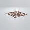 Ekena Millwork Medium Norwood Decorative Fretwork Wood Wall Panels, Red Oak, 15 3/8"W x 15 3/8"H x 3/8"T WALW16X16X0375NWDRO - alternate 6